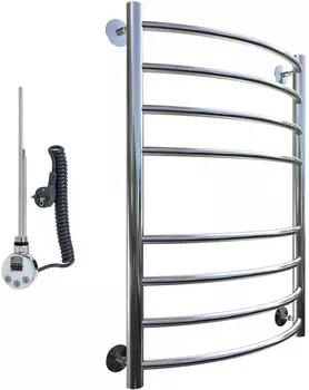 Полотенцесушитель электрический Тругор Приоритет эл ТЭН 2 ЛЦ2 80x60