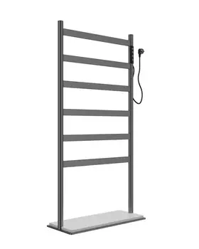 Электрический полотенцесушитель Wonzon & Woghand ESSEN WW-A406-MB 95х45 см, темный графит