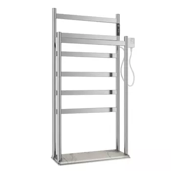 Полотенцесушитель электрический Wonzon & Woghand WW-A407-BR никель