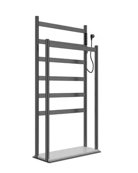 Полотенцесушитель электрический Wonzon & Woghand WW-A407-GM темный графит