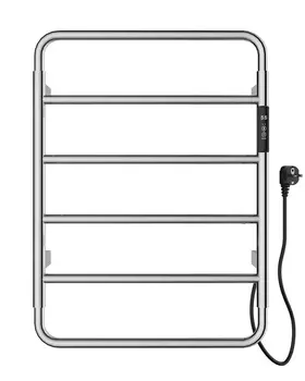 Полотенцесушитель электрический Wonzon & Woghand WW-AL201-BR никель