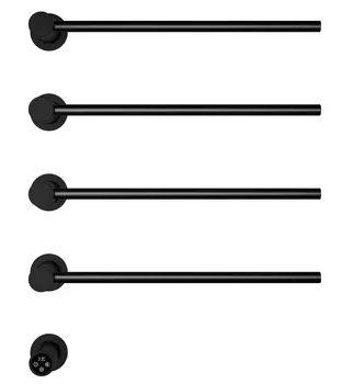 Полотенцесушитель электрический Wonzon & Woghand WW-AL314-MB черный