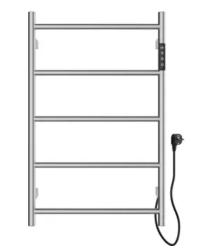 Электрический полотенцесушитель Wonzon & Woghand WW-AL405-BR брашированный никель
