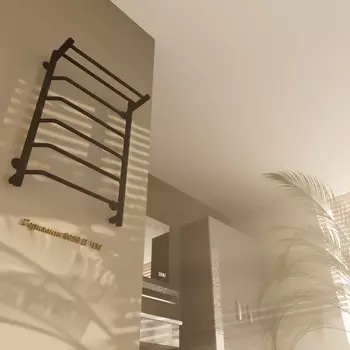 Полотенцесушитель Altasan Горизонт8050ПЧМ 80x50 черный муар