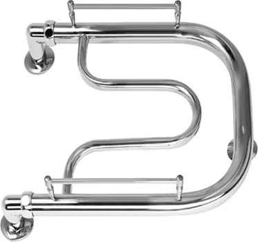 Водяной полотенцесушитель Aquanerzh Гусли с полкой 40х32