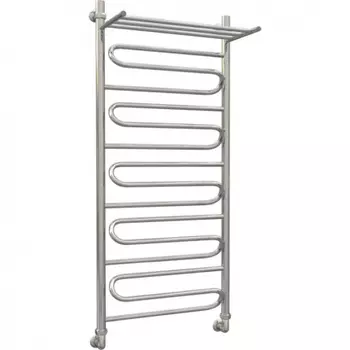 Водяной полотенцесушитель Aquanerzh Зигзаг 120х60 с полкой