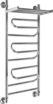 Водяной полотенцесушитель Aquanerzh Зигзаг с полкой 100х40