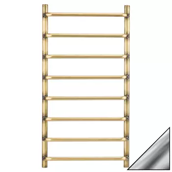 Полотенцесушитель водяной Garcia Мока 8П 40х80 никель хром