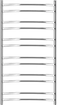 Полотенцесушитель водяной Garcia Родос 12П 50х98,5 хром