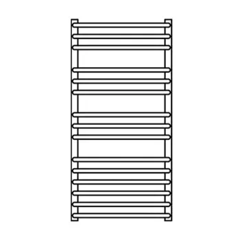 Полотенцесушитель водяной Grota Forte 48х90