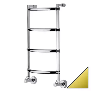 Полотенцесушитель водяной Margaroli Luna 432-4 золото