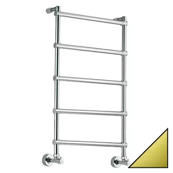 Полотенцесушитель водяной Margaroli Sole 442-5/S золото