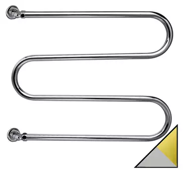 Полотенцесушитель водяной Margaroli Vento 402 хром/золото