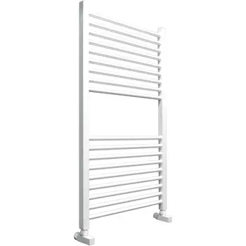 Полотенцесушитель водяной Ника Modern ЛМ-2 100/50 с вентилями белый