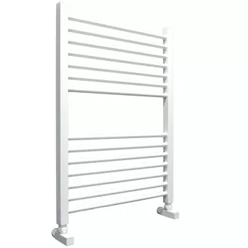 Полотенцесушитель водяной Ника Modern ЛМ-2 80/50 с вентилями белый