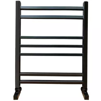 Полотенцесушитель водяной Ника Modern ЛМ-5 60/50 Люкс черный матовый RAL9005