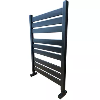 Полотенцесушитель водяной Ника Modern ЛМ-7 80/50 черный матовый RAL9005