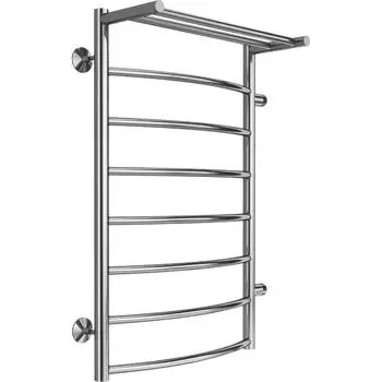 Полотенцесушитель водяной с полкой Terminus Классик П8 50х80 см, хром