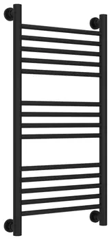 Водяной полотенцесушитель Сунержа Богема+ 80x40 прямая, черный матовый