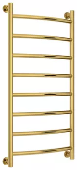 Полотенцесушитель водяной Сунержа Галант+ 100x50 выгнутая, золото
