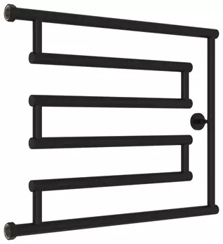 Полотенцесушитель водяной Сунержа High-tech L 50x65, черный матовый