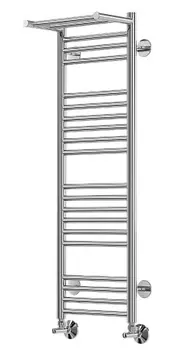 Водяной полотенцесушитель Terminus Аврора сп П20 300х1000 c полкой