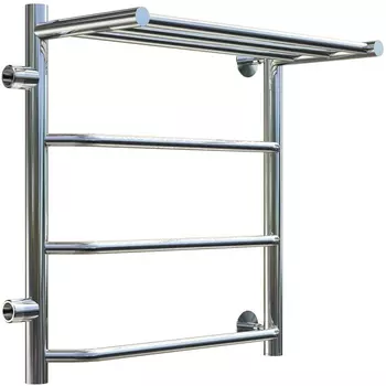 Полотенцесушитель водяной Тругор Браво ПМ 1 П ЛЦ4 R, 50x60x50, с полкой