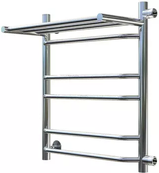 Полотенцесушитель водяной Тругор Браво ПМ 3 П ЛЦ4 R, 50x60x40, с полкой