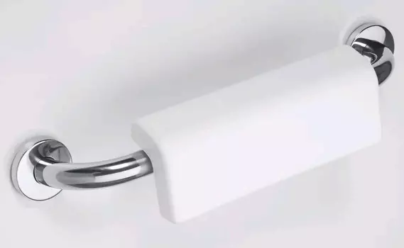 Поручень Bemeta Help program 301100501-o с опорой под спину, глянцевый