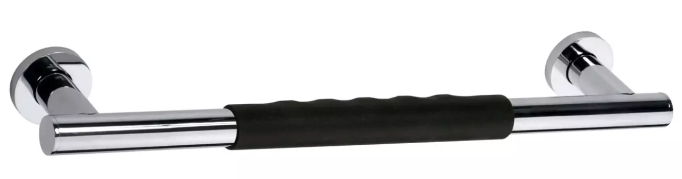 Поручень Bemeta Omega 104507675 прямой, хром/черный