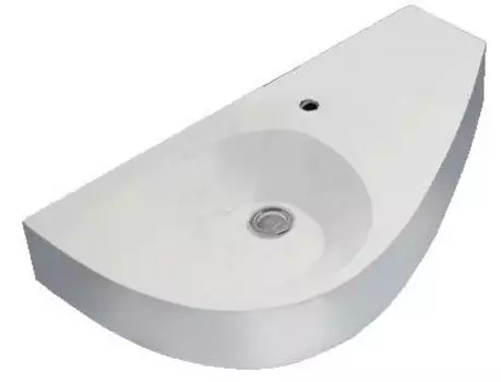 Раковина 1Marka Элипс Piccolo Polytitan 85 L