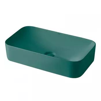 Раковина Abber RECHTECK AC2204MDG 60,5х35 зеленая матовая