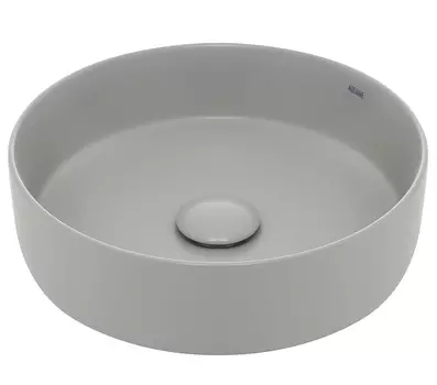 Раковина AQUAme AQM5012MFG накладная, светло-серый матовый