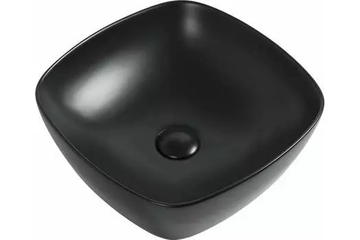 Раковина Aquanet Trend-1-MB накладная 40 черная матовая