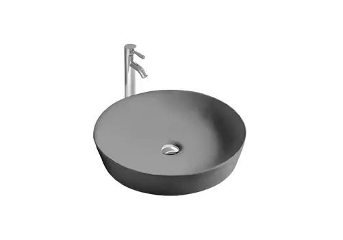 Раковина Aquatek Европа AQ5558-MG 41,5х41,5 см, серая матовая