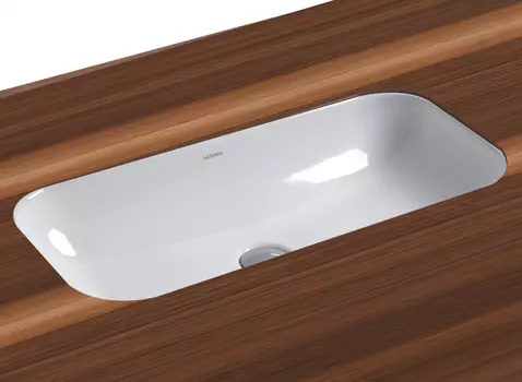 Раковина Azzurra Glaze 69х38 белая