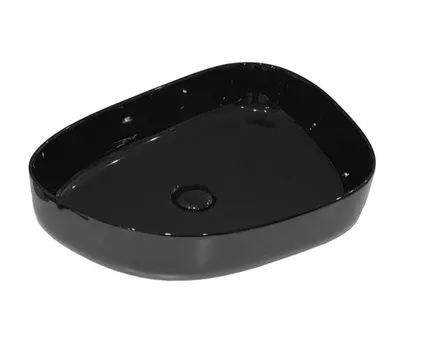 Раковина BelBagno BB1435-NERO накладная, черная