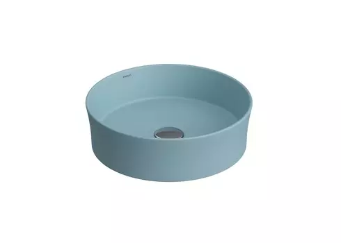 Раковина Berges Ego SL 181291 38х38 голубой матовый