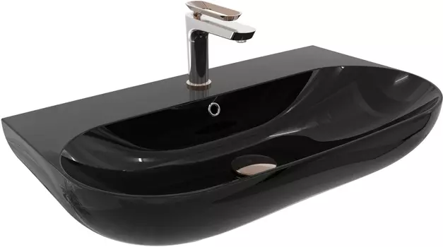 Раковина Bien Vokha MDLS07001FD1B9000 70 см, черная глянец