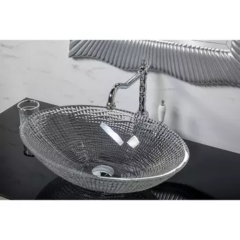 Раковина Boheme NeoArt 813 хрустальная
