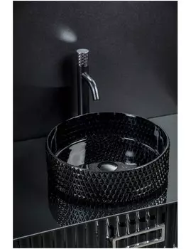 Раковина Boheme NeoArt 817-B хрустальная, черная