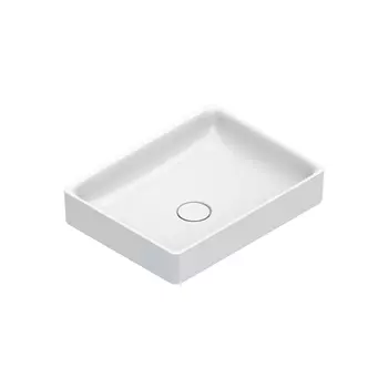 Раковина Catalano Green 0422500001 50х38 накладная, белый глянцевый