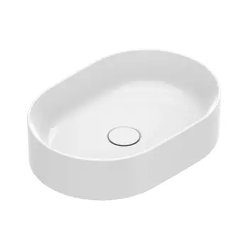 Раковина Catalano Zero 0122500001 50х35 накладная, белый глянцевый