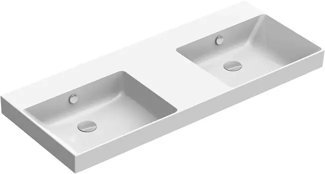 Раковина Catalano Zero New 1125ZEDUP00 двойная 125х50 см