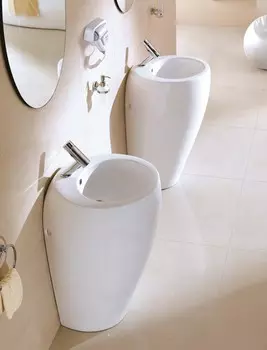 Раковина CeramaLux 1001 напольная