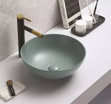 Раковина CeramaLux 104MLG-6 накладная