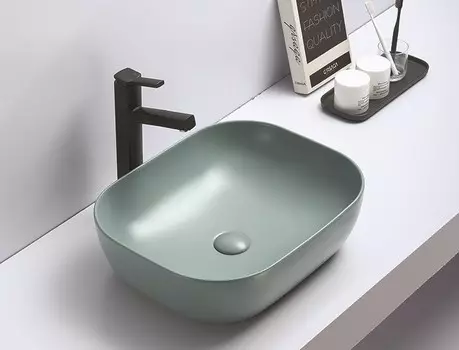 Раковина CeramaLux 78104MLG-6 накладная