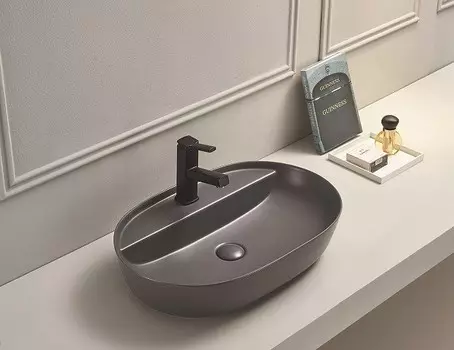 Раковина CeramaLux 78325XMDH накладная