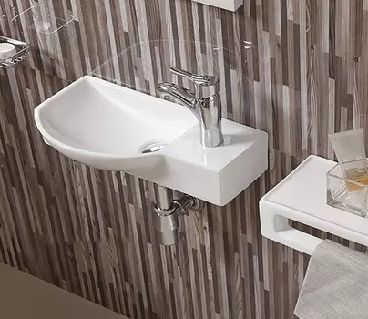 Раковина CeramaLux 7947BL подвесная