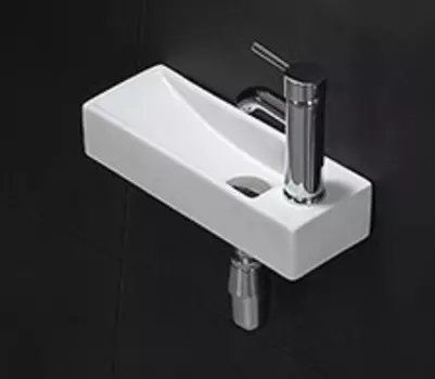 Раковина CeramaLux 9048FL накладная/подвесная